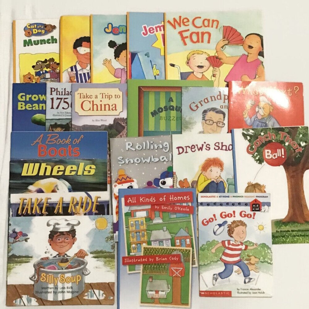 20 Classroom Readers Homeschool Books Mixed Lot Early Emergent Houghton Foresman